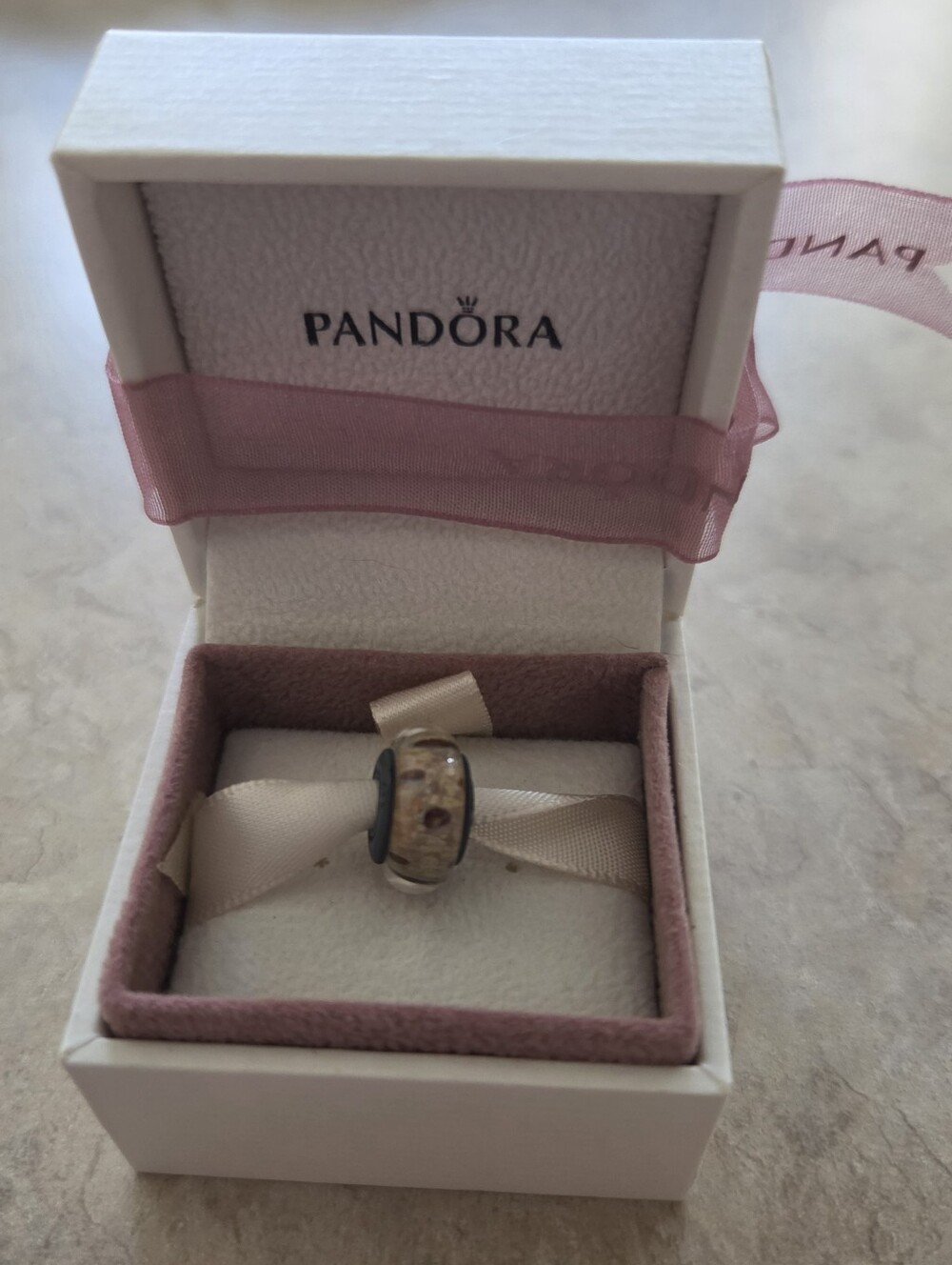 Pandora Glass Bead In Box
